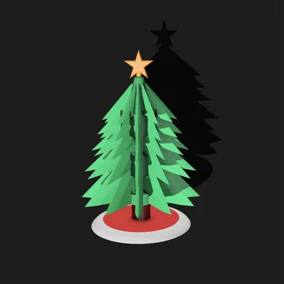 Cây Thông Noel Cho Máy In 3D | Dễ Lắp Ráp