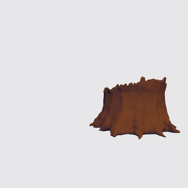 Chậu Cây/Ly Xúc Xắc Hình Thân Cây - Image 1