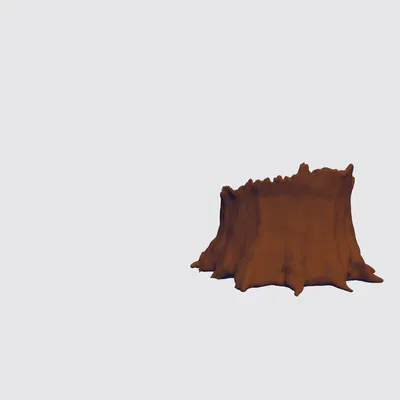 Chậu Cây/Ly Xúc Xắc Hình Thân Cây