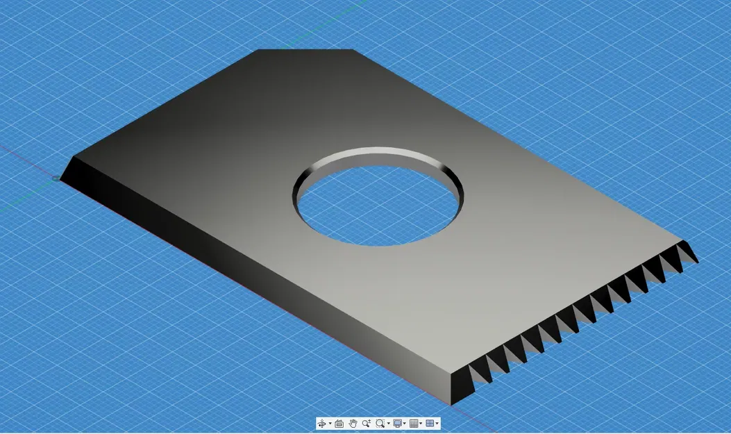 Wallet Sized (Credit Card) Ice Scraper - Image 1