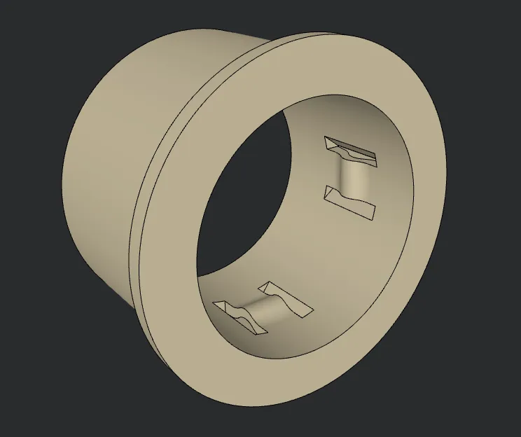 Dewalt Airlock Socket - Master Model - Image 1