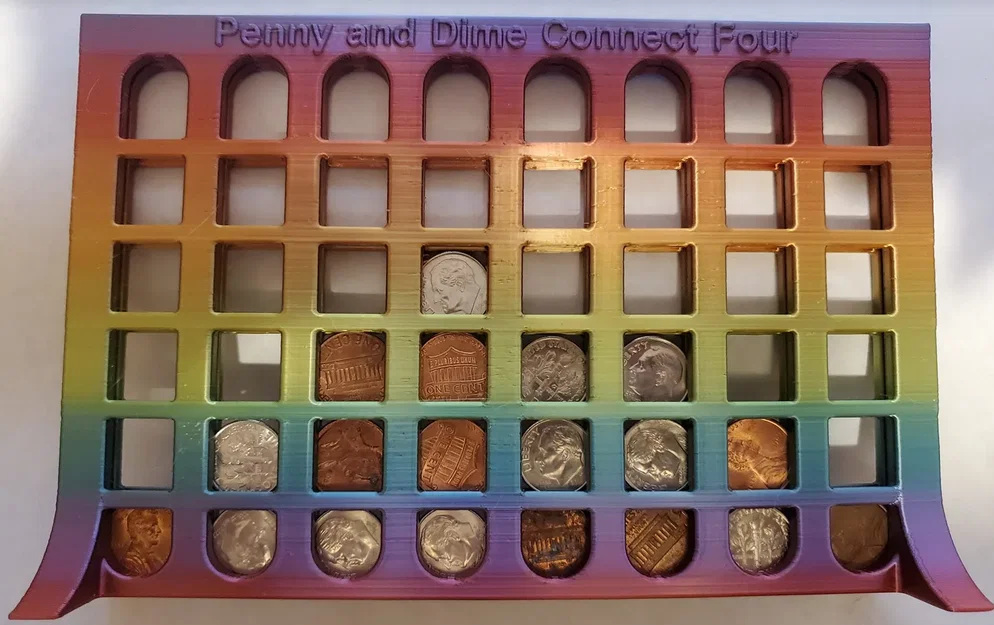 Cờ Caro với Penny và Dime - Image 1