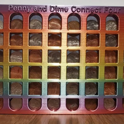 Cờ Caro với Penny và Dime