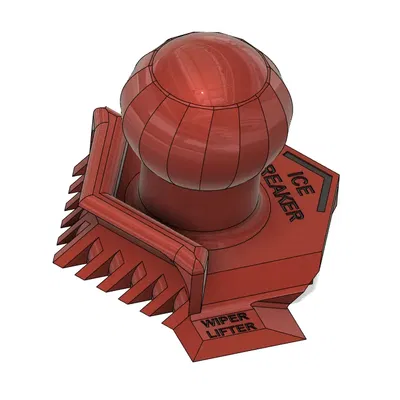 Cây Cạo Băng Kính Ô Tô Kèm Nâng Cần Gạt Mưa