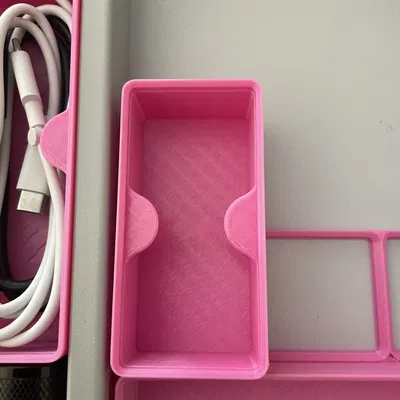 Giá đỡ cáp Gridfinity 1x2