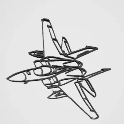 Mô hình Nghệ thuật Treo Tường McDonnell Douglas F-15 Eagle