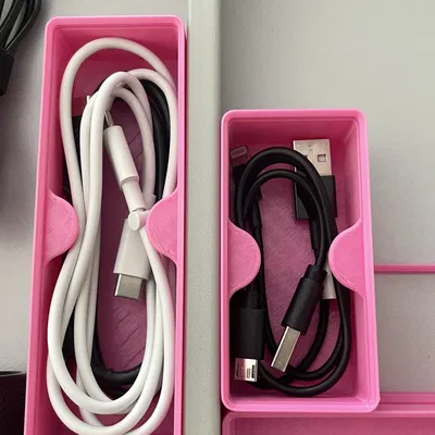 Giá đỡ cáp Gridfinity 1x2