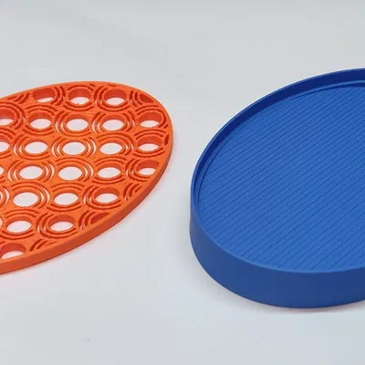 Đĩa Đựng Xà Bông/Mút Tùy Chỉnh - Có Khay Hoặc Organic Support