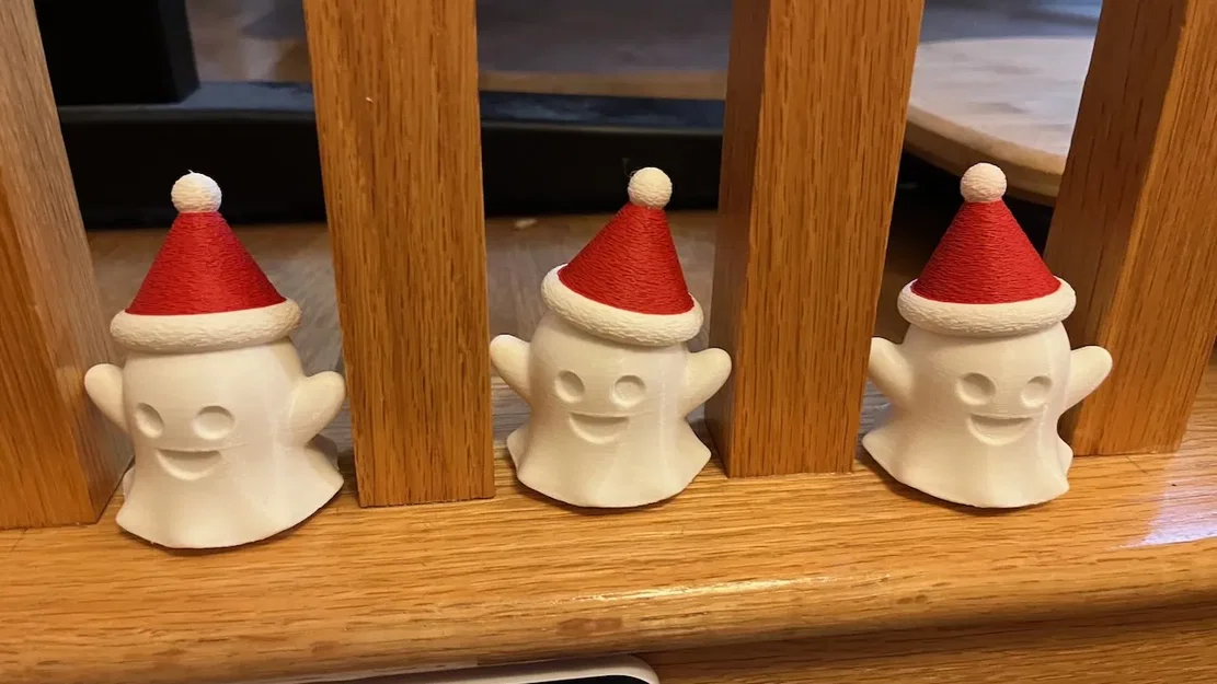 Nón Giáng Sinh Cho Ghosty Vui Vẻ - Image 1