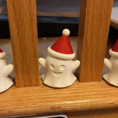 Nón Giáng Sinh Cho Ghosty Vui Vẻ