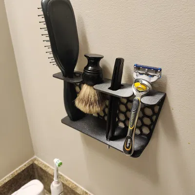 Kệ Phòng Tắm Hình Lục Giác