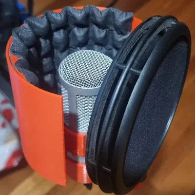Giá đỡ màng lọc âm và chống ồn cho Micro Audio Technica ATR2500USB+ (Có thể dùng cho loại khác)