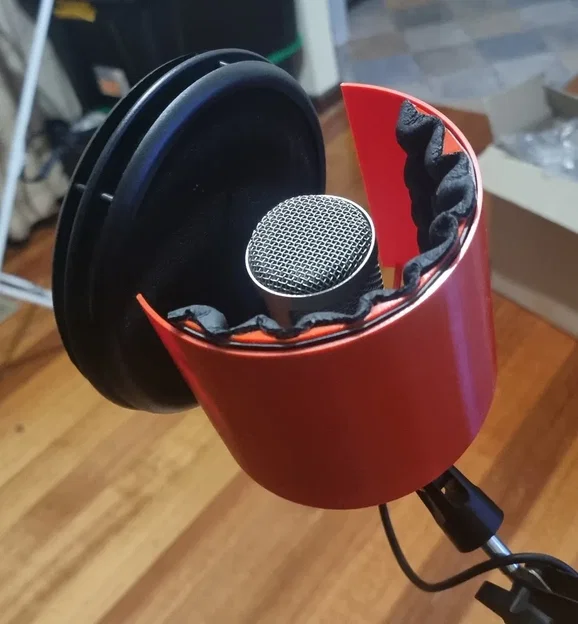 Giá đỡ màng lọc âm và chống ồn cho Micro Audio Technica ATR2500USB+ (Có thể dùng cho loại khác) - Image 4