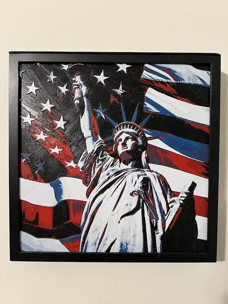 Đồ Trang Trí Theo Mùa HueForge: Lễ Độc Lập 4 tháng 7 - Image 1