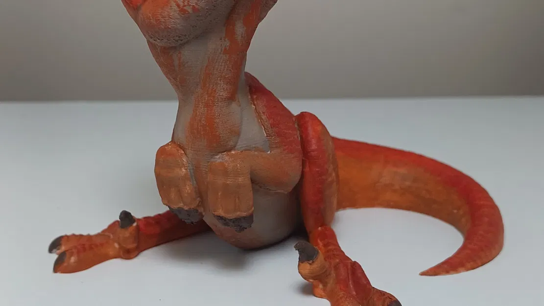 Khủng Long Bạo Chúa Con Dễ Thương - Chi Tiết Cao - Image 7