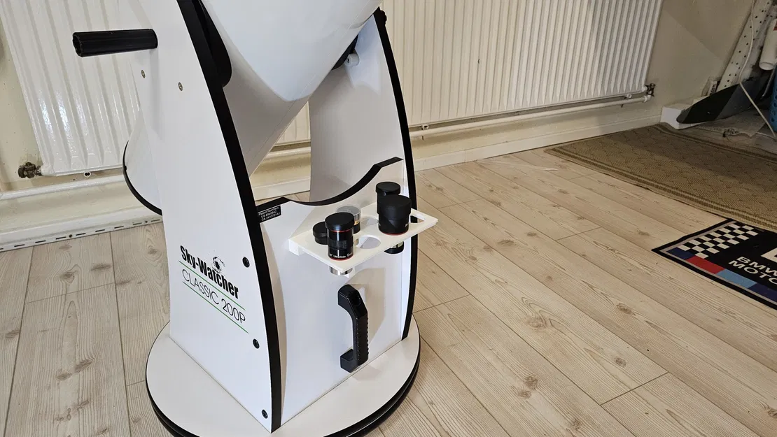 Foldable dobsonian telescope lens tray. - Image 1