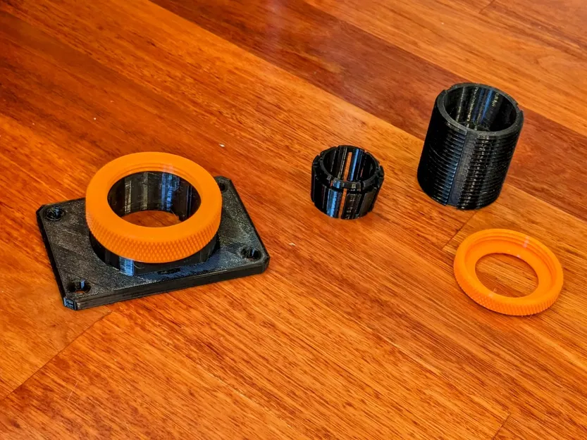 Focuser Leavitt "Lite" metric / Leavitt standard v1 có collet và bộ phận không xoay - Image 8