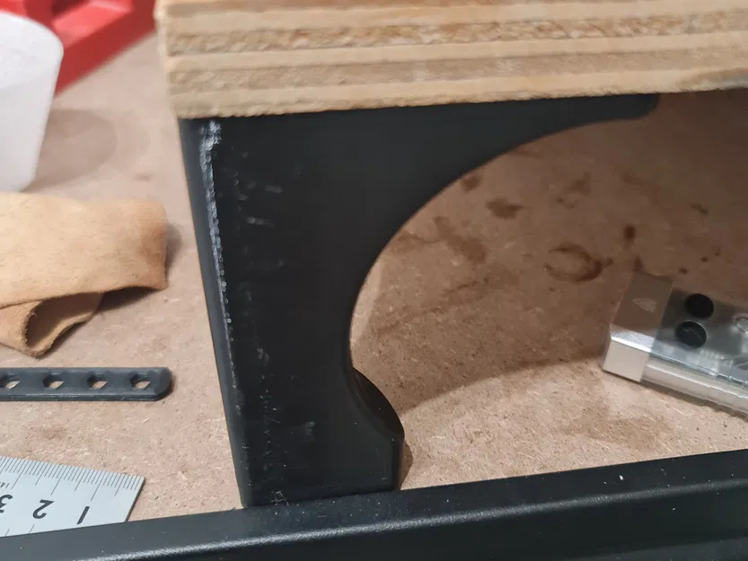 Title 3D Printer Feet Tóm tắt Cần nâng cao vỏ máy in 3d tùy chỉnh - Image 2