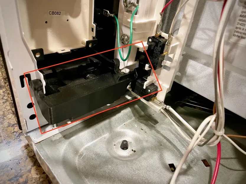 Cần Gạt Mở Cửa Lò Vi Sóng - Image 2