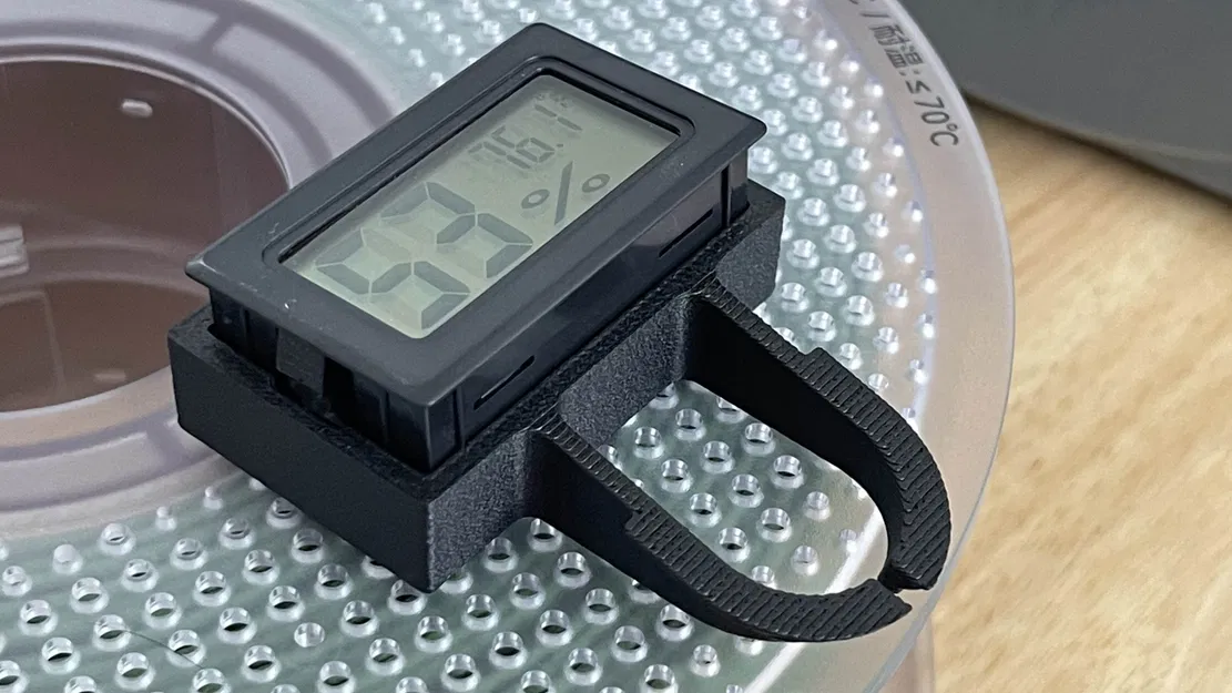 Đồng hồ đo độ ẩm cho máy sấy Filament (Sunlu S1 + eSun eBox) - không cần khoan - Image 2