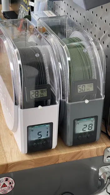 Đồng hồ đo độ ẩm cho máy sấy Filament (Sunlu S1 + eSun eBox) - không cần khoan - Image 6