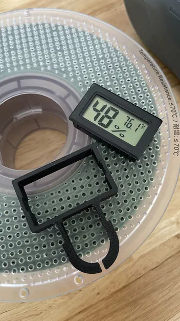 Đồng hồ đo độ ẩm cho máy sấy Filament (Sunlu S1 + eSun eBox) - không cần khoan - Image 7