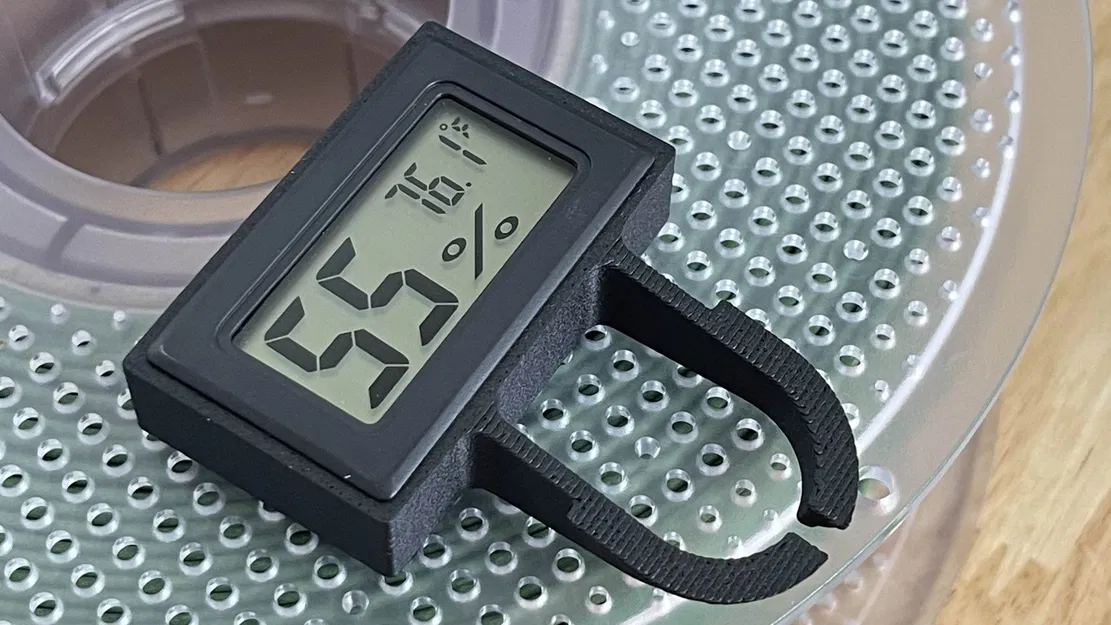 Đồng hồ đo độ ẩm cho máy sấy Filament (Sunlu S1 + eSun eBox) - không cần khoan - Image 9