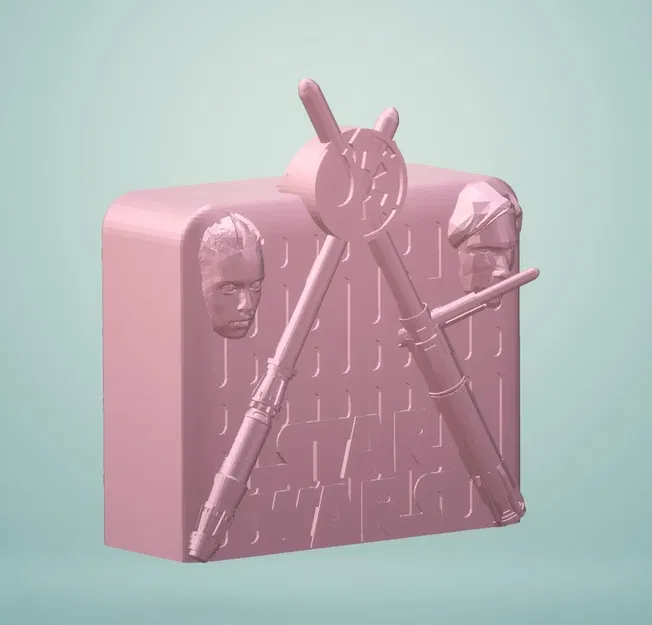 Heo Đất / Hũ Tiết Kiệm Chủ Đề Ray và Kylo - Image 1