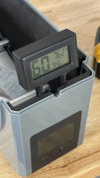 Đồng hồ đo độ ẩm cho máy sấy Filament (Sunlu S1 + eSun eBox) - không cần khoan - Image 12