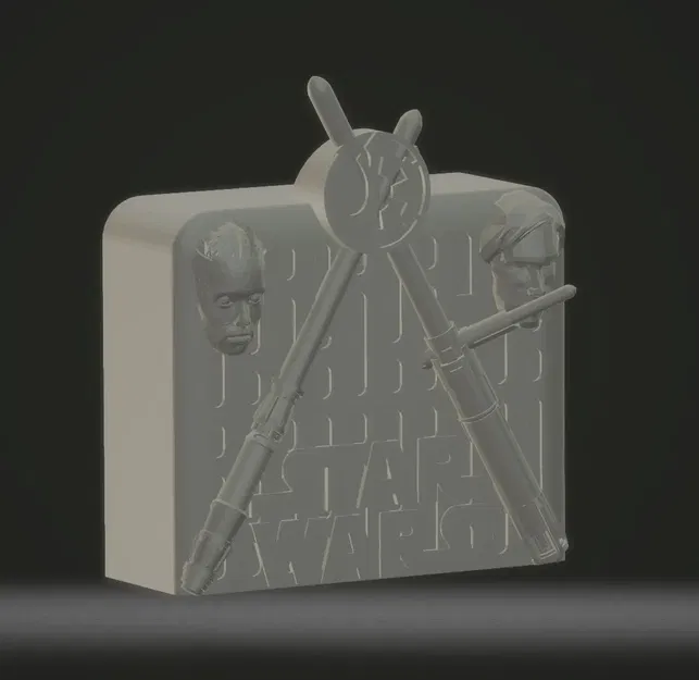 Heo Đất / Hũ Tiết Kiệm Chủ Đề Ray và Kylo - Image 3