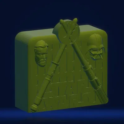 Ống Heo / Hộp Tiền Chủ Đề Obi-wan và Darth Vader