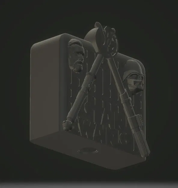 Ống Heo / Hộp Tiền Chủ Đề Obi-wan và Darth Vader - Image 6