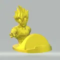 Majin Vegeta Phone holder/stand - Thumbnail 1