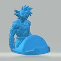 Bardock Phone holder/stand - Thumbnail 1
