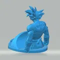 Bardock Phone holder/stand - Thumbnail 2