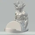 Goku Ultra Instinct Phone holder/stand - Thumbnail 1
