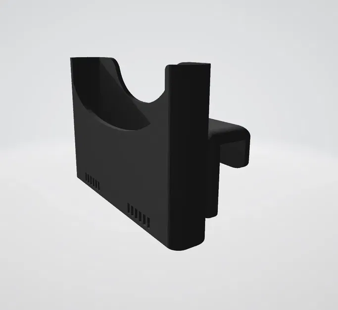 Phone mount on back of monitor - Image 1