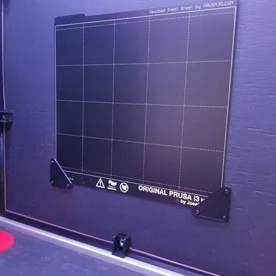 Prusa MK3 Series Bed Holder (Wall Mount)