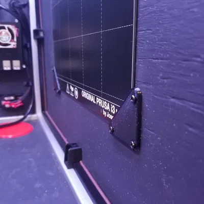 Prusa MK3 Series Bed Holder (Wall Mount)