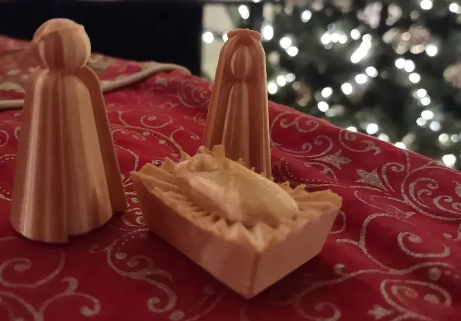 Bộ Tượng Giáng Sinh Tối Giản - Image 1