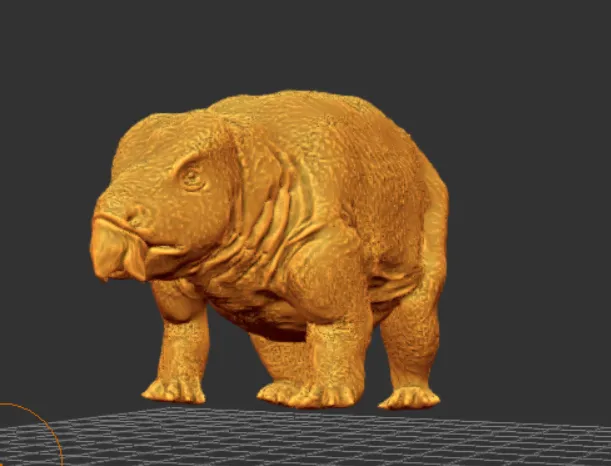 Mô hình Lisowicia Bojani - Khủng long dicynodont thời Tam Điệp - Image 1