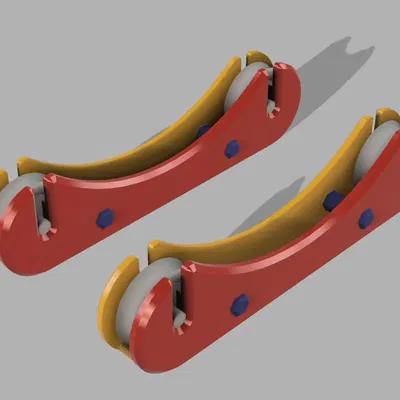 Nhìn cái đế giữ spool khác nè