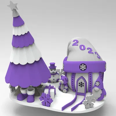 Mô hình Diorama de Noel