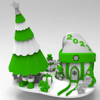 Mô hình Diorama de Noel