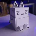 Hộp Đựng Đồ Hình Robo-cat Dễ Thương - Thumbnail 1