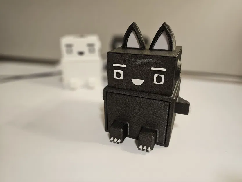 Hộp Đựng Đồ Hình Robo-cat Dễ Thương - Image 4