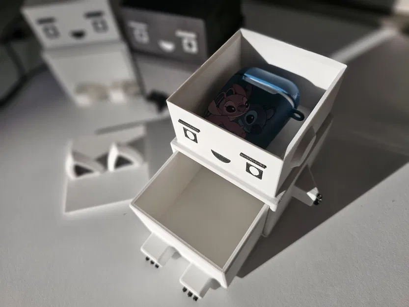 Hộp Đựng Đồ Hình Robo-cat Dễ Thương - Image 5