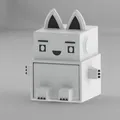 Hộp Đựng Đồ Hình Robo-cat Dễ Thương - Thumbnail 6