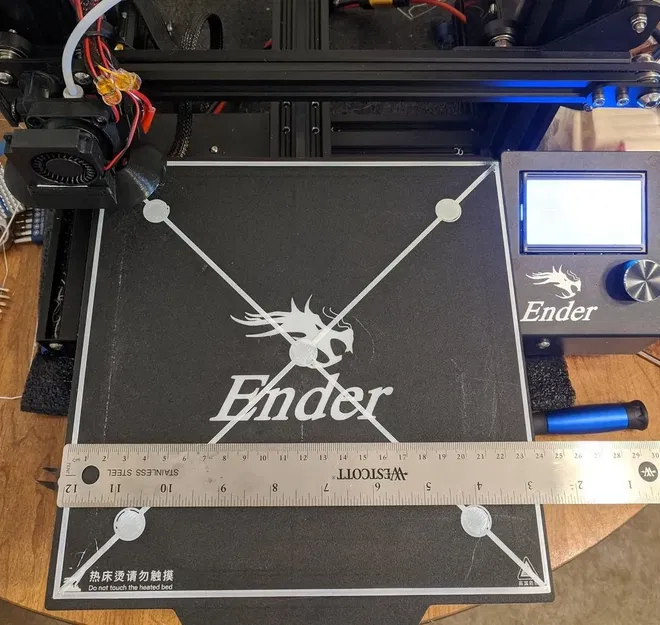 Ender 3 Pro Bed Leveling 235x235x0.2mm - Image 1