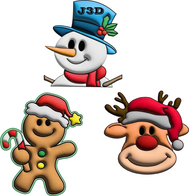 Khuôn Cắt & Dập Bánh Quy Giáng Sinh - Image 1